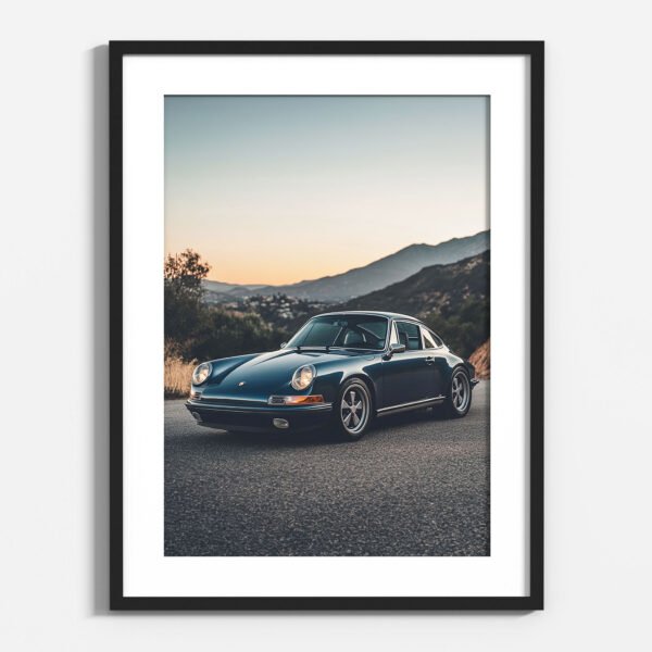 Vintage Porsche 911 Poster - Image 9
