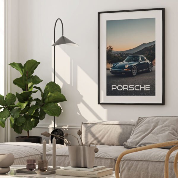 Vintage Porsche 911 Poster - Image 6