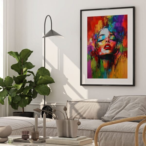 Abstract Woman's Face - Image 4