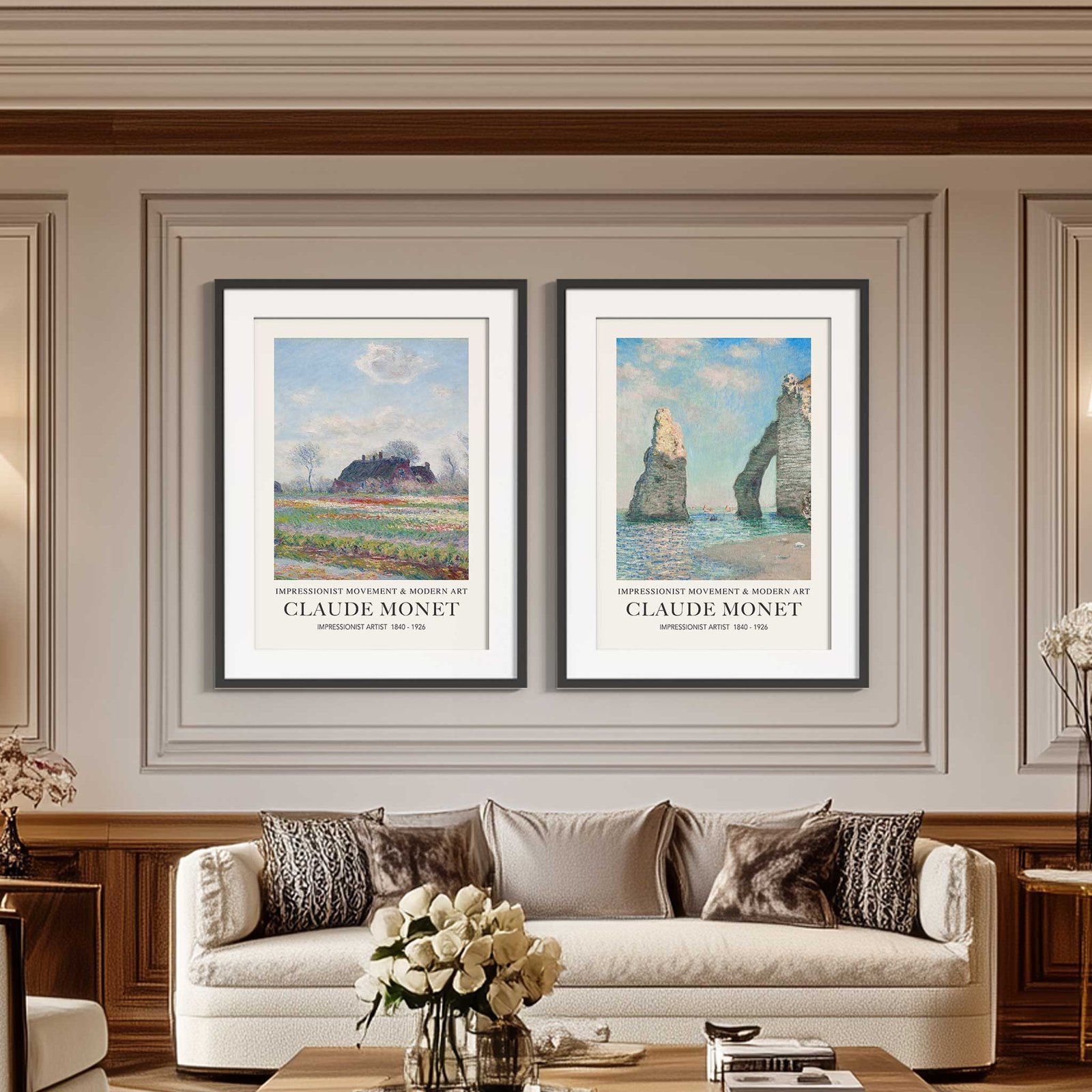 Claude Monet's Tulip Fields at Sassenheim - Image 3